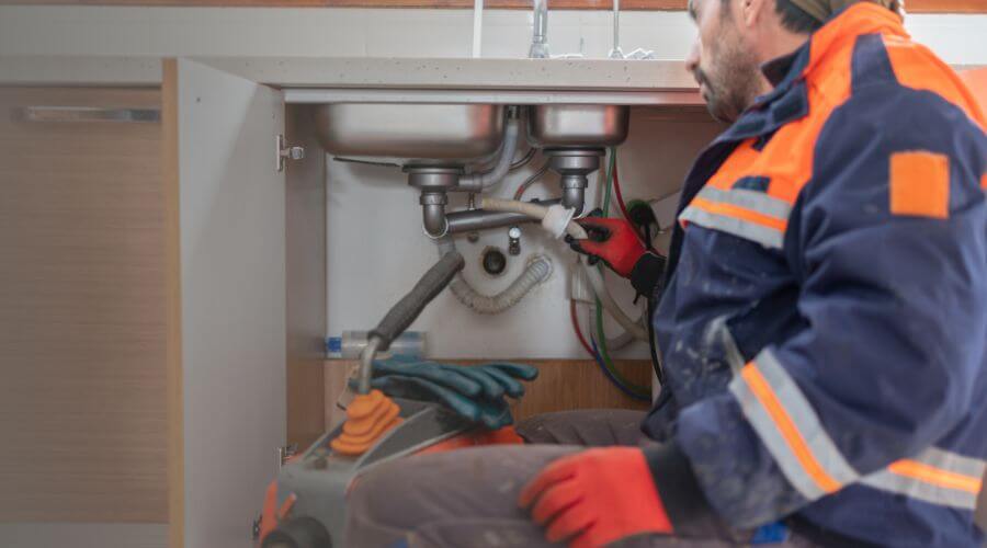 Professional slab leak plumber services in Keezletown, VA
